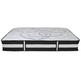 English Elm 12 Inch CertiPUR-US Certified Hybrid Pocket Spring Mattress, Full Mattress in a Box