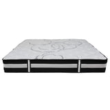 English Elm 12 Inch CertiPUR-US Certified Hybrid Pocket Spring Mattress, King Mattress in a Box