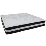 English Elm 12 Inch CertiPUR-US Certified Hybrid Pocket Spring Mattress, King Mattress in a Box