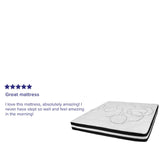 English Elm 10 Inch CertiPUR-US Certified Hybrid Pocket Spring Mattress, King Mattress in a Box