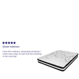 English Elm 10 Inch CertiPUR-US Certified Hybrid Pocket Spring Mattress, Queen Mattress in a Box