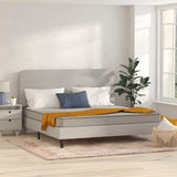 6 Inch CertiPUR-US Certified Spring Mattress, King Mattress in a Box