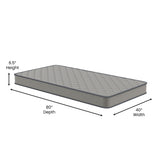 English Elm 6 Inch CertiPUR-US Certified Spring Mattress, Twin XL Mattress in a Box