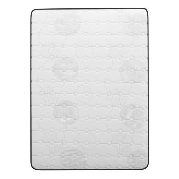 English Elm Euro Pillow Top 13 Inch CertiPUR-US Certified Hybrid Pocket Spring Mattress, Supportive Relief, Mattress in a Box, Full