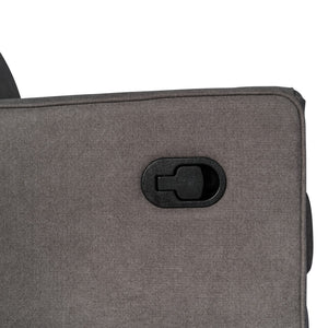 English Elm Swivel Glider Rocker Recliner Chair, Manual 360 Degree Swivel Recliner Perfect for Living Room, Bedroom, or Nursery in Upholstery