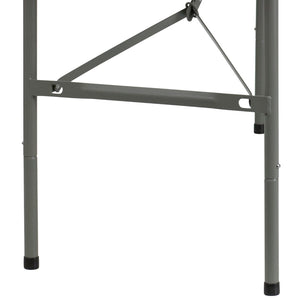 English Elm Commercial Grade 5-Foot Bi-Fold Plastic Folding Table