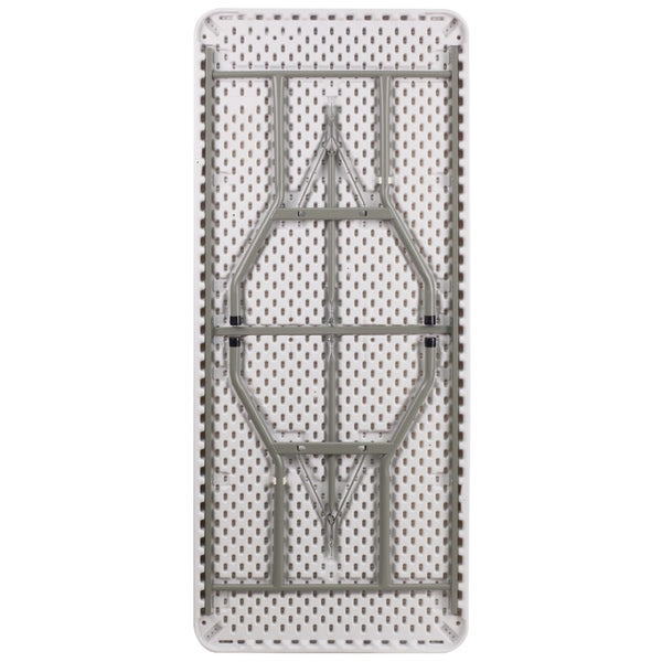 English Elm Commercial Grade 6-Foot Plastic Folding Table