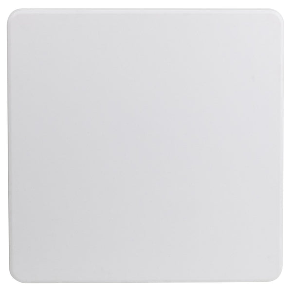 English Elm Commercial Grade 2.85-Foot Square Plastic Folding Table