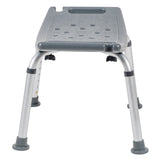 English Elm Commercial Grade Series Tool-Free and Quick Assembly, 300 Lb. Capacity, Adjustable Bath & Shower Chair with Non-slip Feet