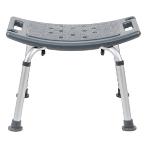 English Elm Commercial Grade Series Tool-Free and Quick Assembly, 300 Lb. Capacity, Adjustable Bath & Shower Chair with Non-slip Feet