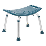 English Elm Commercial Grade Series Tool-Free and Quick Assembly, 300 Lb. Capacity, Adjustable Bath & Shower Chair with Non-slip Feet