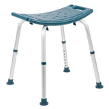 English Elm Commercial Grade Series Tool-Free and Quick Assembly, 300 Lb. Capacity, Adjustable Bath & Shower Chair with Non-slip Feet