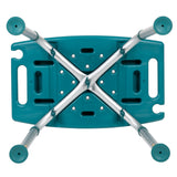 English Elm Commercial Grade Series Tool-Free and Quick Assembly, 300 Lb. Capacity, Adjustable Bath & Shower Chair with Non-slip Feet