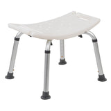 English Elm Commercial Grade Series Tool-Free and Quick Assembly, 300 Lb. Capacity, Adjustable Bath & Shower Chair with Non-slip Feet