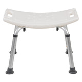 English Elm Commercial Grade Series Tool-Free and Quick Assembly, 300 Lb. Capacity, Adjustable Bath & Shower Chair with Non-slip Feet