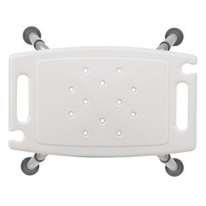 English Elm Commercial Grade Series Tool-Free and Quick Assembly, 300 Lb. Capacity, Adjustable Bath & Shower Chair with Non-slip Feet