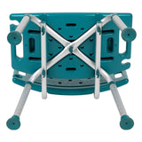 English Elm Commercial Grade Series Tool-Free and Quick Assembly, 300 Lb. Capacity, Adjustable Bath & Shower Chair with Extra Large Back