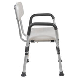 English Elm Commercial Grade Series 300 Lb. Capacity, Adjustable Bath & Shower Chair with Depth Adjustable Back