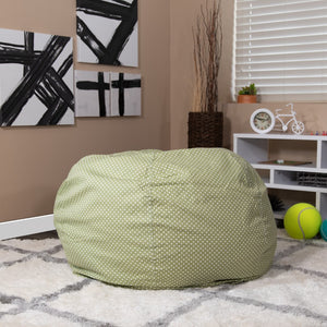 English Elm Oversized Refillable Bean Bag Chair for All Ages