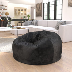English Elm Oversized Refillable Bean Bag Chair for All Ages