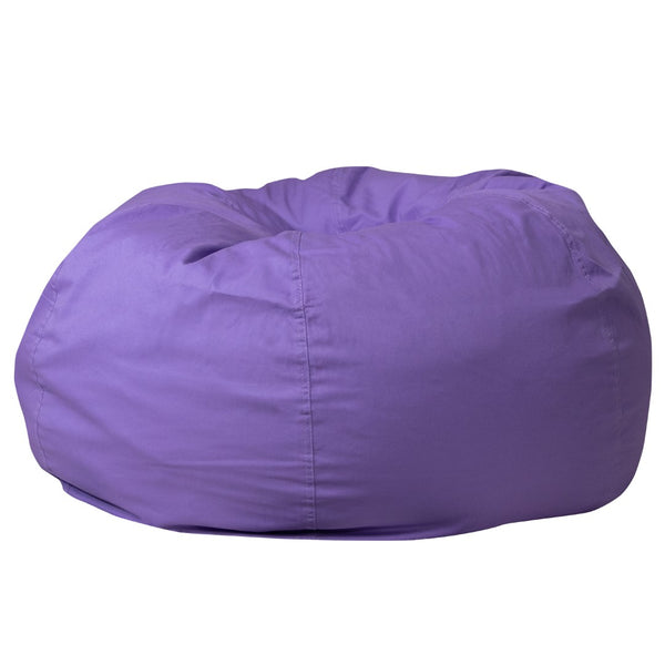 English Elm Oversized Solid Refillable Bean Bag Chair for All Ages