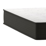 English Elm 10 Inch Hybrid Mattress, Full Size High Density Foam and Pocket Spring Mattress in a Box, CertiPur-US Certified Foam, /Black