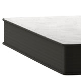 English Elm 10 Inch Hybrid Mattress, King Size High Density Foam and Pocket Spring Mattress in a Box, CertiPur-US Certified Foam, /Black