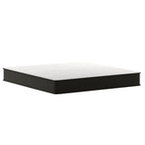 English Elm 10 Inch Hybrid Mattress, King Size High Density Foam and Pocket Spring Mattress in a Box, CertiPur-US Certified Foam, /Black