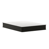 English Elm 10 Inch Hybrid Mattress, Queen Size High Density Foam and Pocket Spring Mattress in a Box, CertiPur-US Certified Foam, /Black