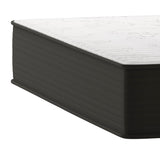 English Elm 12 Inch Hybrid Mattress, Full Size High Density Foam and Pocket Spring Mattress in a Box, CertiPur-US Certified Foam, /Black