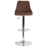 English Elm Contemporary Adjustable Height Barstool