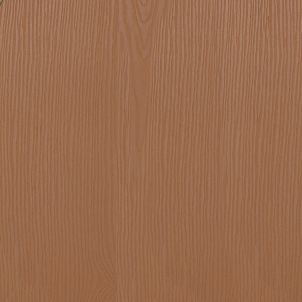 English Elm Commercial Grade Commercial Grade 30" High Metal Indoor-Outdoor Barstool with Back with Teak Poly Resin Wood Seat