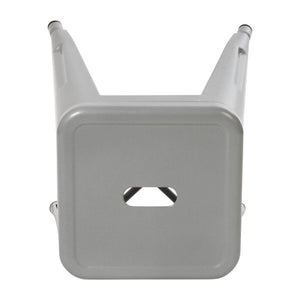 English Elm Commercial Grade 18" Table Height Stool, Stackable Backless Metal Indoor Dining Stool, Commercial Grade Restaurant Stool in - Set of 4