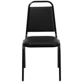 English Elm Commercial Grade Series Trapezoidal Back Stacking Banquet Chair in Vinyl - Frame