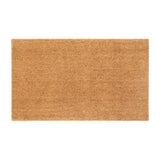 English Elm 18" x 30" Indoor/Outdoor Solid Coir Doormat with Non-Slip Backing