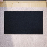 English Elm 18" x 30" Indoor/Outdoor Solid Natural Coir Doormat with Non-Slip Backing