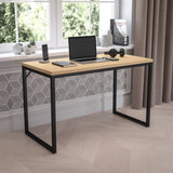 Commercial Grade Tiverton Industrial Modern Desk - Commercial Grade Office Computer Desk and Home Office Desk - 47