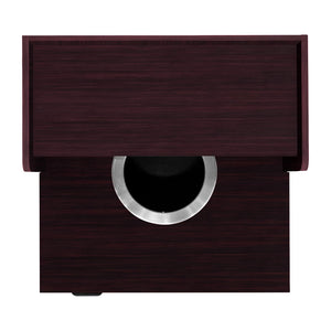 English Elm Commercial Grade Commercial Grade Trash Receptacle Enclosure for 32 Gallon Trash Cans with 8" Drop Hole and Upper Tray Shelf