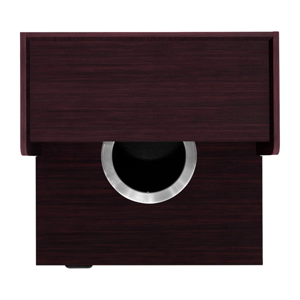 English Elm Commercial Grade Commercial Grade Trash Receptacle Enclosure for 32 Gallon Trash Cans with 8" Drop Hole and Upper Tray Shelf