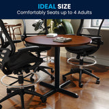 English Elm Commercial Grade 36" Round Multi-Purpose Conference Table