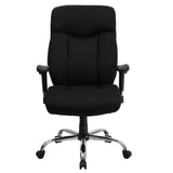 English Elm Commercial Grade Series Big & Tall 400 lb. Rated Executive Ergonomic Office Chair with Full Headrest and Arms