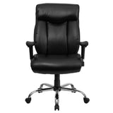 English Elm Commercial Grade Series Big & Tall 400 lb. Rated Executive Ergonomic Office Chair with Full Headrest & Arms