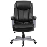 English Elm Commercial Grade Series Big & Tall 500 lb. Rated Executive Swivel Ergonomic Office Chair with Arms