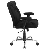 English Elm Commercial Grade Series Big & Tall 400 lb. Rated Deep Tufted Swivel Ergonomic Task Office Chair with Adjustable Arms