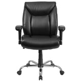 English Elm Commercial Grade Series Big & Tall 400 lb. Rated Deep Tufted Ergonomic Task Office Chair with Adjustable Arms