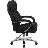 English Elm Commercial Grade Series 24/7 Intensive Use Big & Tall 500 lb. Rated Executive Ergonomic Office Chair with Loop Arms