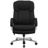 English Elm Commercial Grade Series 24/7 Intensive Use Big & Tall 500 lb. Rated Executive Ergonomic Office Chair with Loop Arms