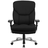 English Elm Commercial Grade Series 24/7 Intensive Use Big & Tall 400 lb. Rated Executive Ergonomic Office Chair with Lumbar Knob