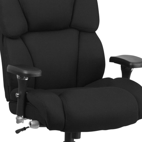 English Elm Commercial Grade Series 24/7 Intensive Use Big & Tall 400 lb. Rated Executive Ergonomic Office Chair with Lumbar Knob