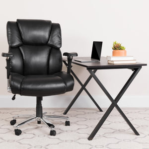 English Elm Commercial Grade Series 24/7 Intensive Use Big & Tall 400 lb. Rated Executive Lumbar Ergonomic Office Chair